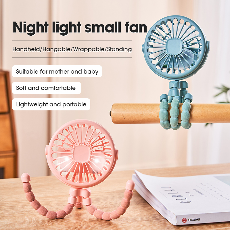 Oscillating Fan Clip - Ventilador Portátil para Cochecito de Bebé