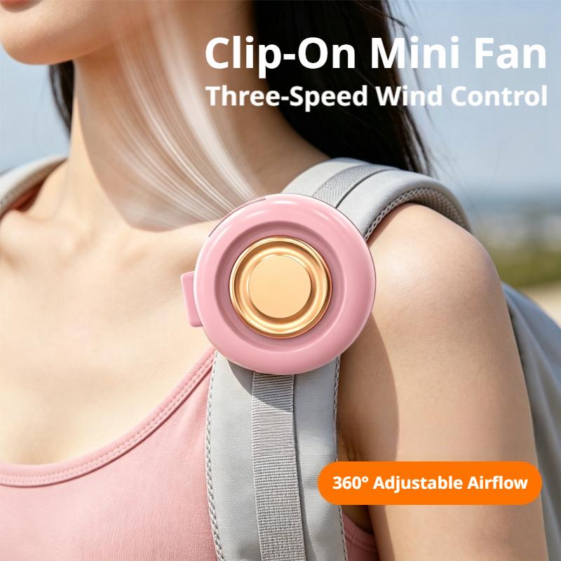 Ventilador portátil con clip,  - Oscillating Fan Clip reseña y precio