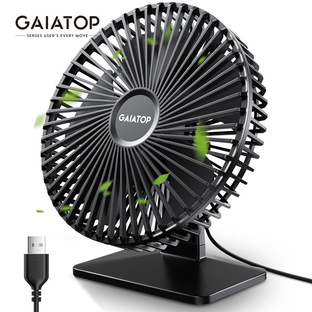 GAIATOP Ventilador de escritor - Oscillating Fan Clip reseña y precio