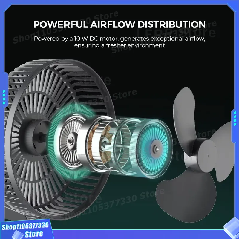 Ventilador con Clip Mars Hydro - Oscillating Fan Clip reseña y precio