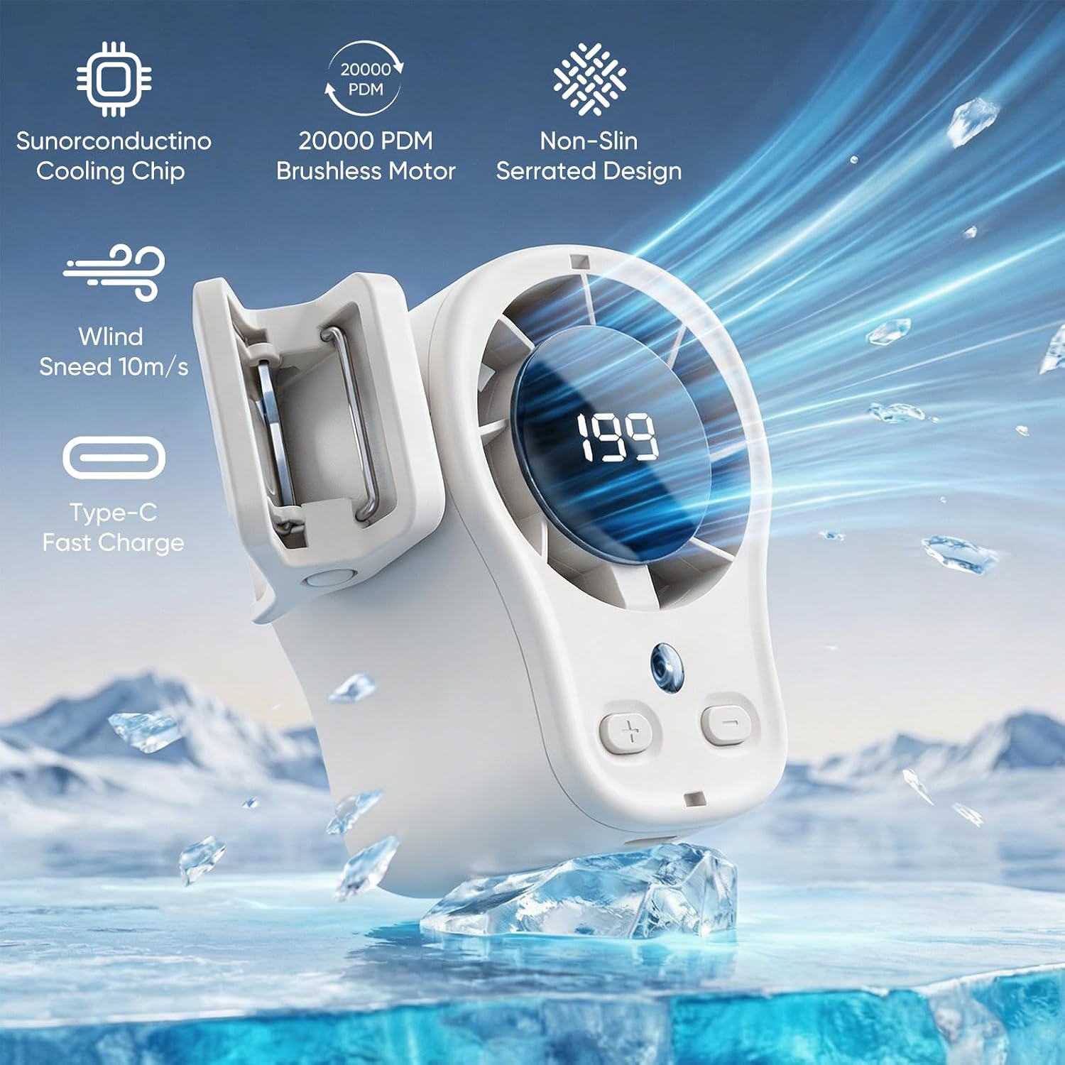 Ventilador de Aire Acondiciona - Oscillating Fan Clip reseña y precio
